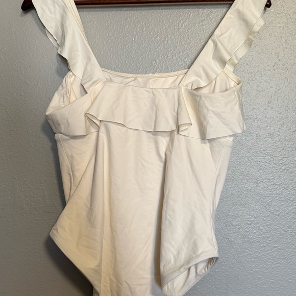 Eberjey Jane Smooth One-Piece swimsuit cream - Picture 8 of 10